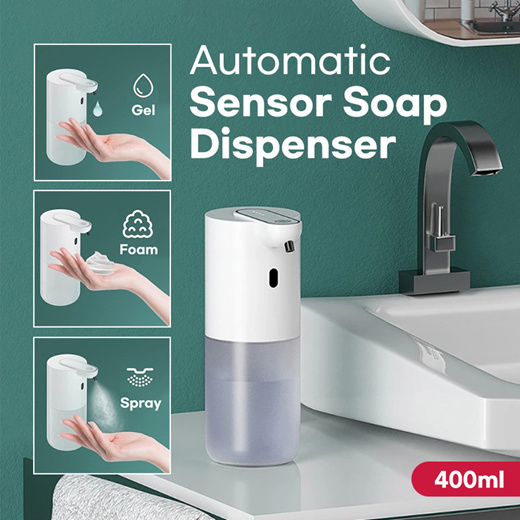 Qoo10 - Wall-mounted P8 Charging Infrared Sensor Soap Dispenser ...