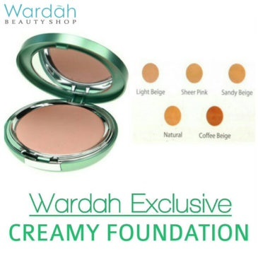 Wardah Exclusive Creamy Foundation 04 Natural - Wiring 