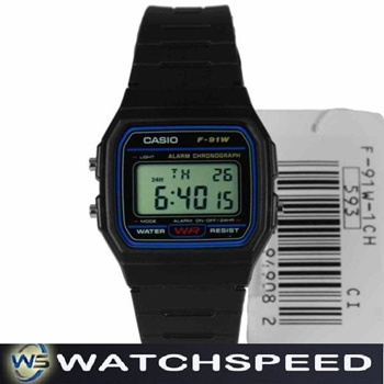 CASIO F91W-1 Classic Resin Strap Digital Sport Watch : Amazon.in: Fashion