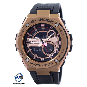 Qoo10 - Casio G-Shock G-Steel GST-210B-4A Black Bronze Digital