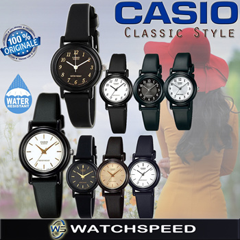 Casio women's classic analog on sale watch