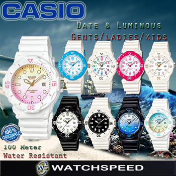 Casio 100 clearance meter water resistant