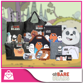 Cartoon Network We Bare Bears Tote Shoulder Bag India