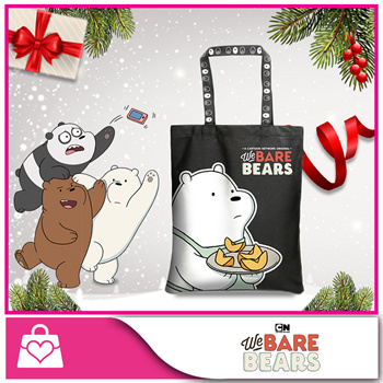 These 'We Bare Bears' Tote Bags are way too cute and cost only S