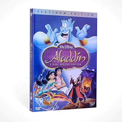 Qoo10 - Webkin Aladdin Movie DVD 2-Disc Special Platinum English ...