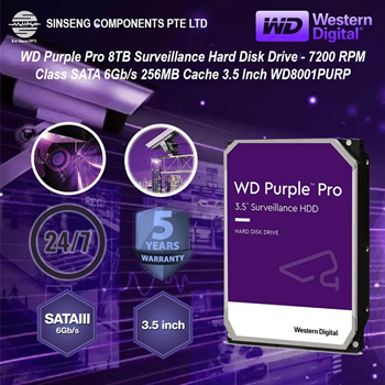 HDD 8To Purple