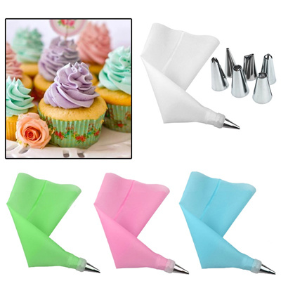 Qoo10 Wholesale 8 Pcs Set Diy Cake Decorating Tips Set Silicone