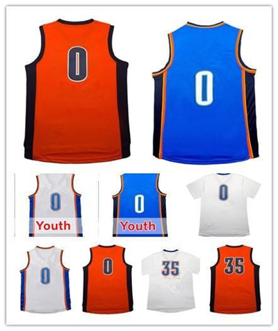 russell westbrook orange jersey youth