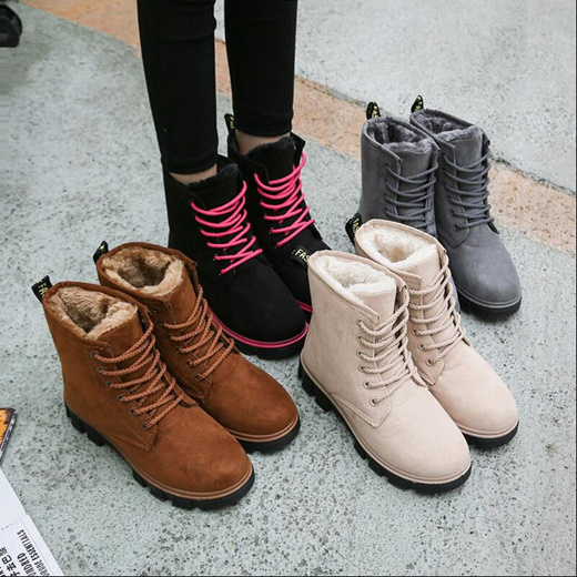 flat winter boots