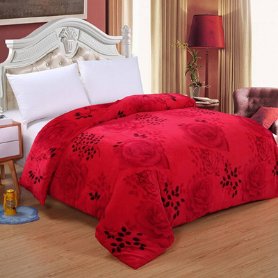 Qoo10 Winter Coral Velvet Quilt Cover Single Student Single Pair