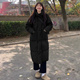 Qoo10 - Winter Womens Long padded jacket outside of winter Womens Long ...