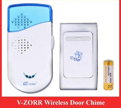 Wireless Door Bell V Zorr Chime Wireless Door Cordless Bell