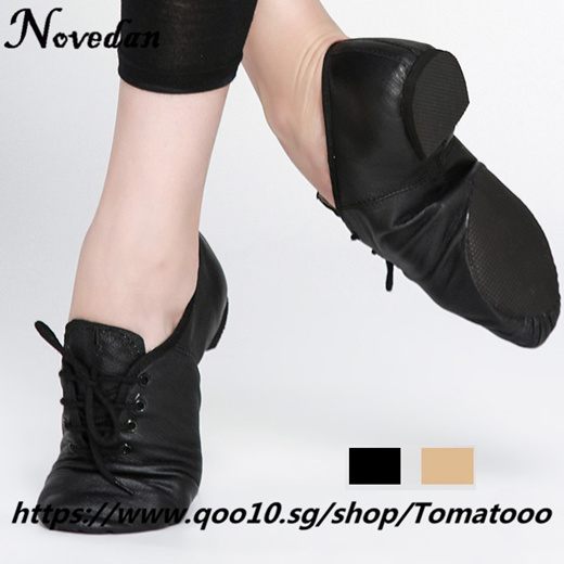 lace up jazz boots