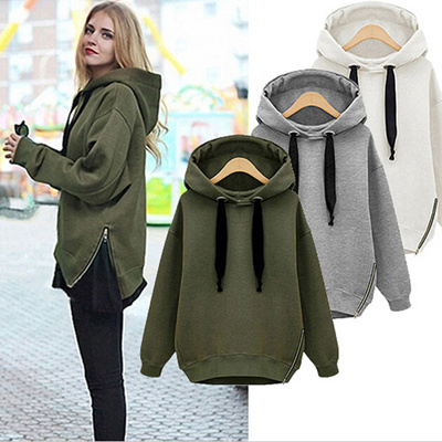 thick fleece hoodie women's