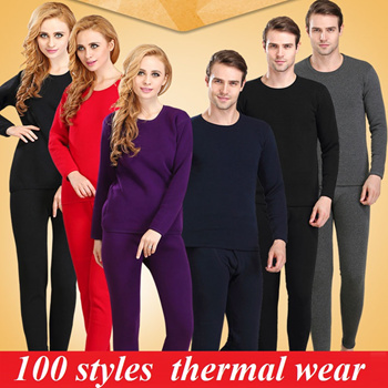 Fashion Thermo Lingerie Pajamas Female Winter Inner Wear