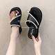 Qoo10 - Womens flip-flop slippers 6 cm : Bag / Shoes / Accessories