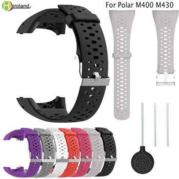 Qoo10 Wristband Strap For Polar M400 M430 GPS Running Sports