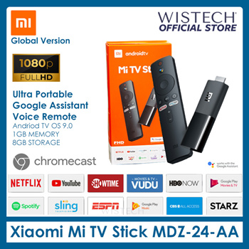 Xiaomi Mi MDZ24AA TV Stick (Global Version) - Black