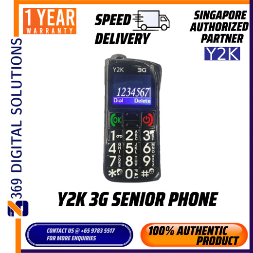 Qoo10 - 3G Senior Phone(1yr Local Warranty)-Y2K : Mobile Devices