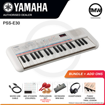 Teclado Yamaha PSS-E30 Mini Branco