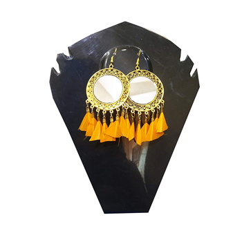 Kashmiri hot sale latkan earrings