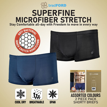 Qoo10 bradFORD 2 Piece Pack Superfine Microfiber Stretch