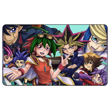 Yugioh Win A Mat - World Championship 2016 - Jaden, Yuma, Yugi, Yuya, Yusei  - Supplies » Playmats » Rubber Playmats - The Side Deck - Gaming Cafe