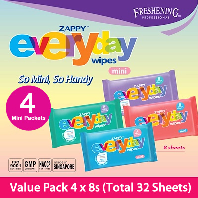 zappy wet wipes