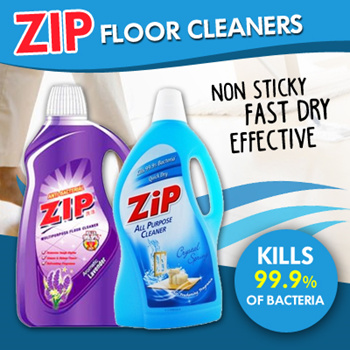 Zip on sale cleaning products