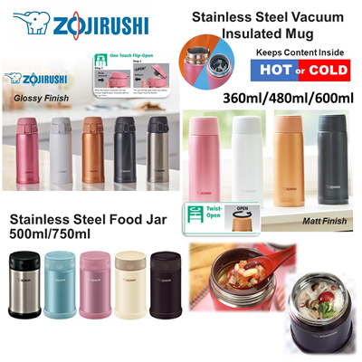Qoo10 Zojirushi Genuine Zojirushi Stainless Steel Vacuum
