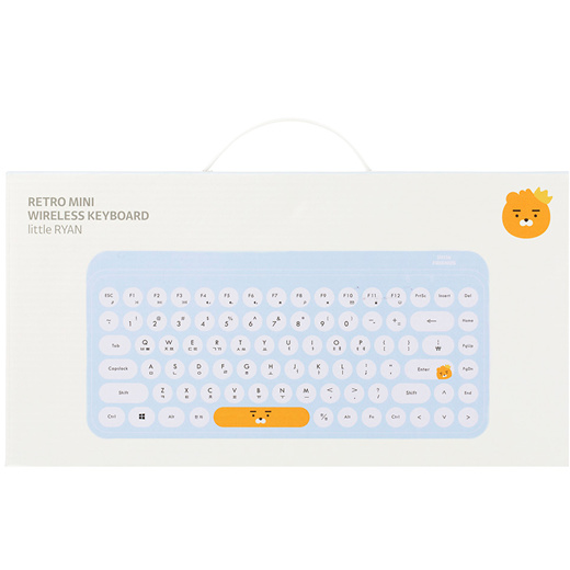 retro mini wireless keyboard