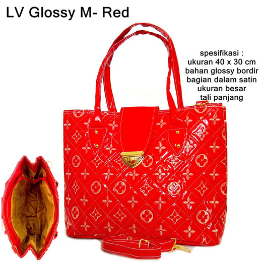 Qoo10 - Tas LV glossy M : Tas & Dompet