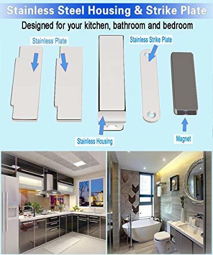 DecoBasics Inset/Offset Kitchen Cabinet Hinges - 3/8“ (10 Pair-20 Pack) -  Self Close Cupboard Door Hinges with Door Damper & Screws - Home  Improvement