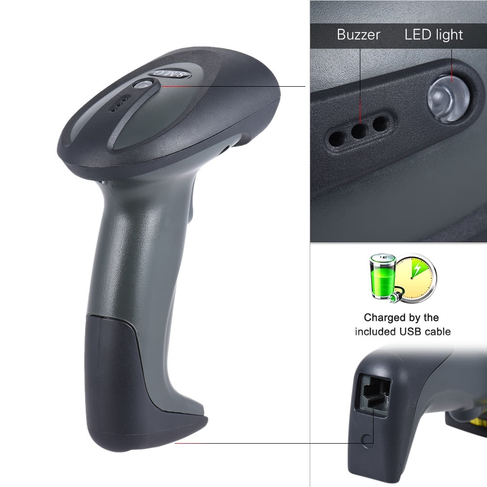 433mhz wireless 2d barcode reader настройка