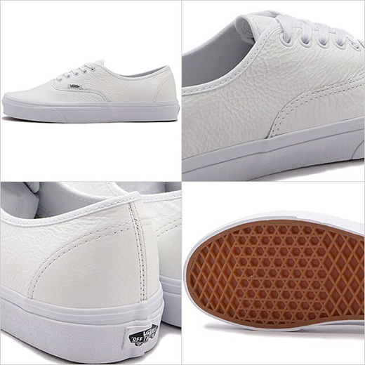 티몬 글로벌 홀세일 - VANS AUTHENTIC PREMIUM LEATHER TRUE WHITE