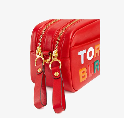 Qoo10 - TORY BURCH PERRY COLOR BLOCK DOUBLE ZIP MINI BAG 56604, 53074☆100%  AUT : Bag & Wallet