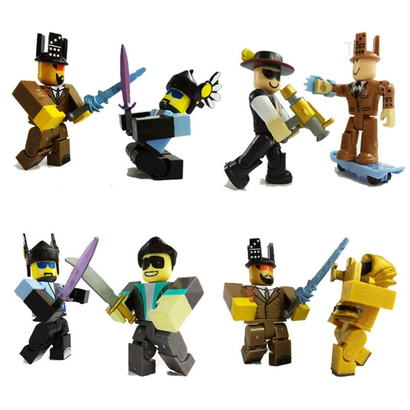 14pcsset roblox action figure toy game figuras roblox boys cartoon collection ornaments toys