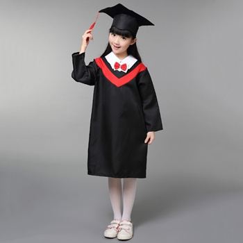 Qoo10 - Kindergarten Children Costume Kids Graduation Cap Gown Primary ...