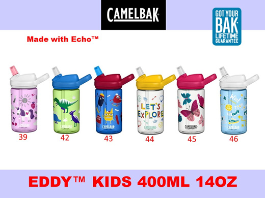 Kids Water Bottle Camelbak Eddy + Kids 400ml Lets Explore