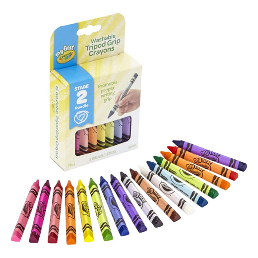 Crayola Washable Glitter Glue Pens, Assorted - 9 pack, 3.1 oz total