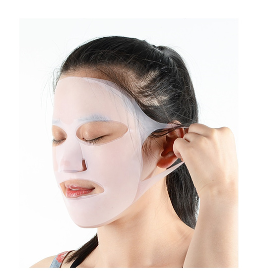 10pcs DAISO Japan Face Mask Silicone Reused Moisturizing Mask For