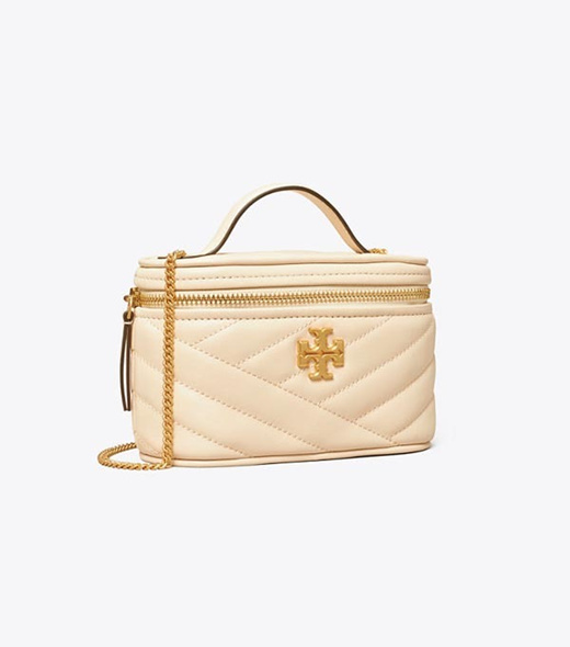 tory burch kira chevron mini vanity case