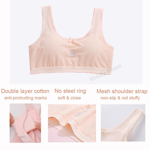 Qoo10 - Girls Underwear small vest development stage primary