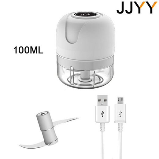 JJYY 1PC Smart Electric Garlic Chopper 100/250ml Garlic Press