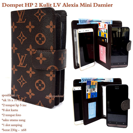 DOMPET WANITA HP LV EFECT MONO DAMIER KW SUPER