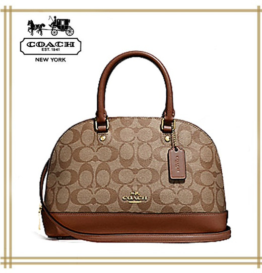 Qoo10 - [Apply Q10 coupon] COACH MINI SIERRA SATCHEL F27583 F29566