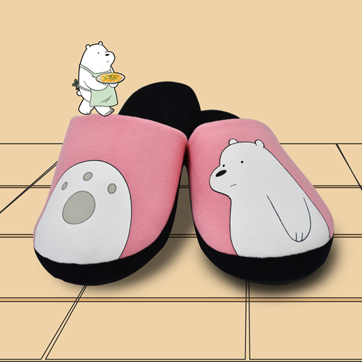 We bare bears bedroom on sale slippers