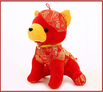 ox plush chinese new year