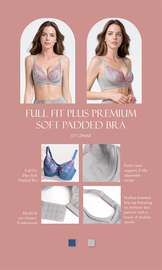 Wear Sorella Full Cover Bra for your daily confidence booster.⁣ ⁣ Be  fashionable and comfortable with Sorella Full Cover Bra❤️⁣