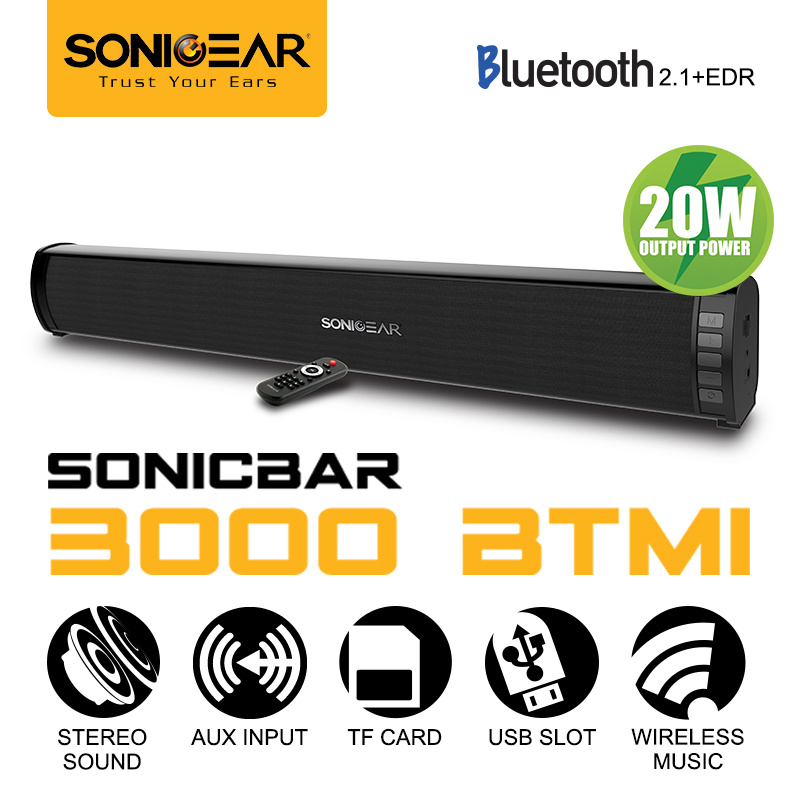 soundbar sonicgear bt2100